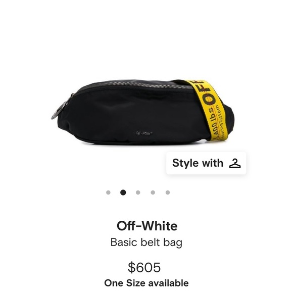Off-White Handbags - Off-White Basic Belt Bag